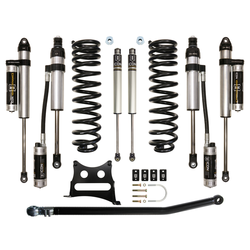 ICON 2005-2016 Ford F-250/F-350 Super Duty 4WD Diesel, 2.5" Lift, Stage 5 Suspension System